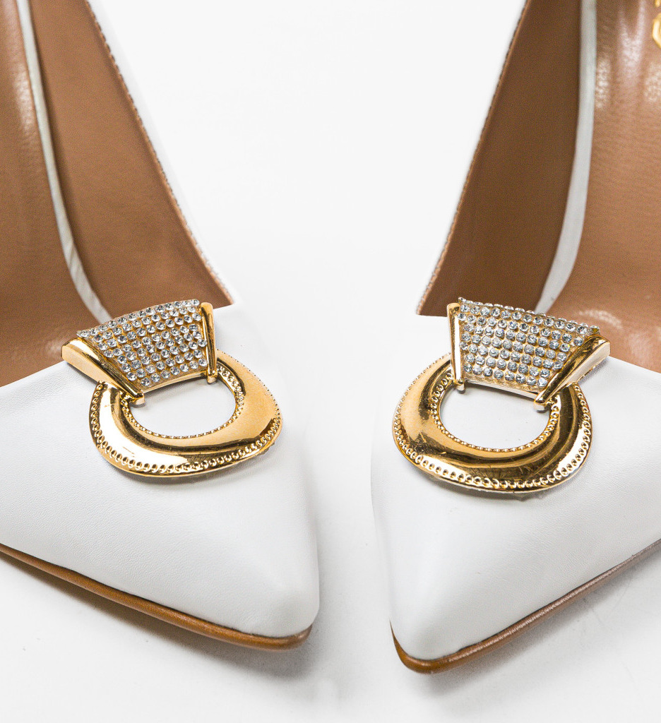 Pantofi dama Provok Albi | Eleganți și Moderni - imagine 6