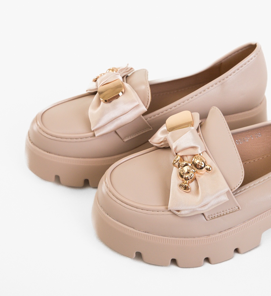 Pantofi Casual Tianna Bej | Confort si Stil - imagine 6