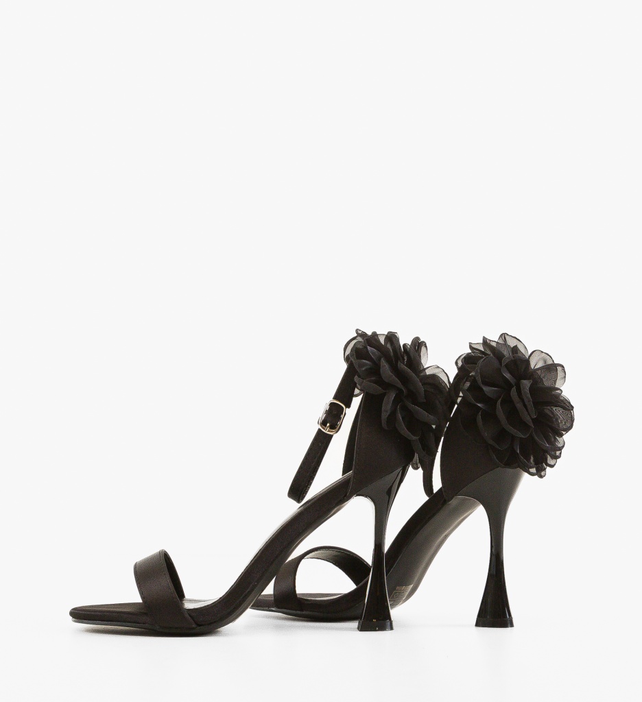 Sandale cu Toc Kadit Negre - Eleganță Maximă - imagine 4