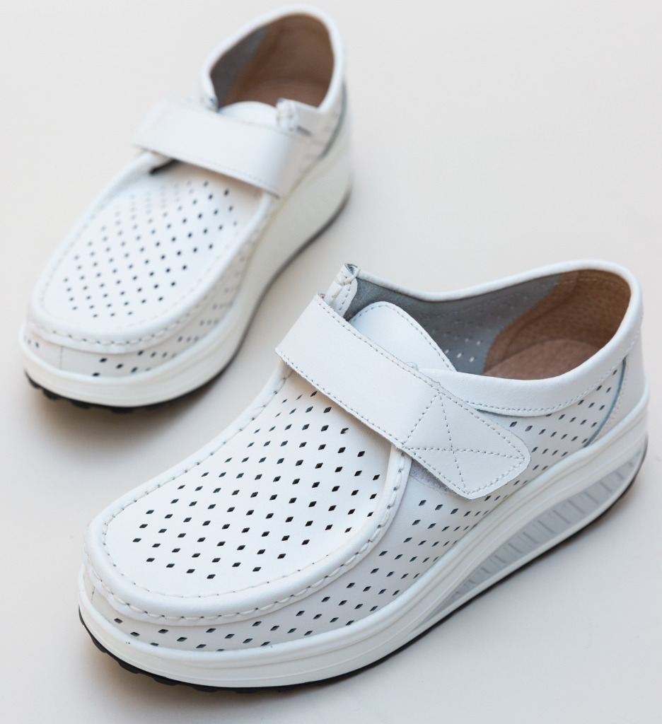 Pantofi Casual Bozta Albi - Stil și Confort - imagine 5