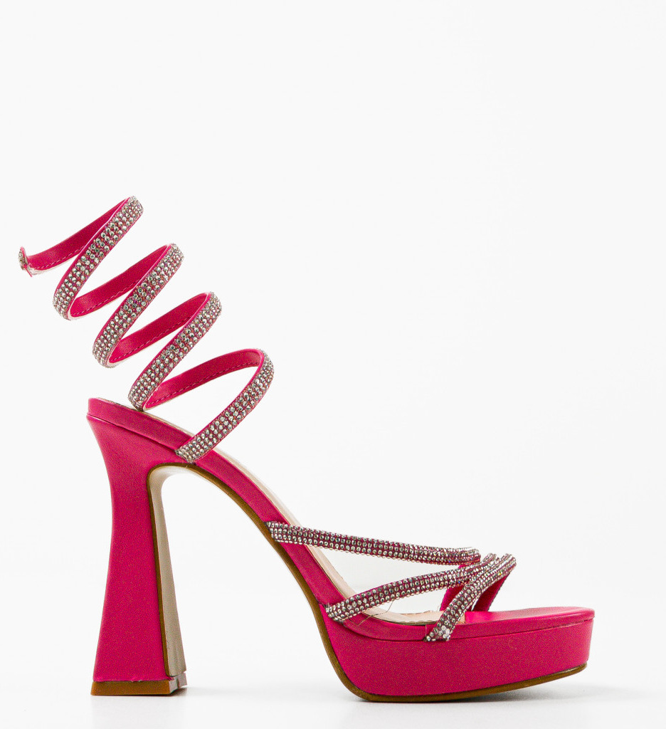 Sandale Keane Fuchsia - Eleganță și Stil - imagine 6
