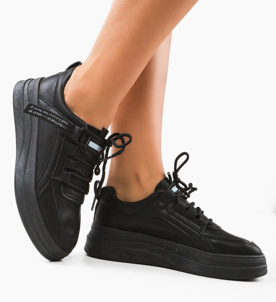 Pantofi Sport Zenzyna Negri | Confort și Stil - imagine 2