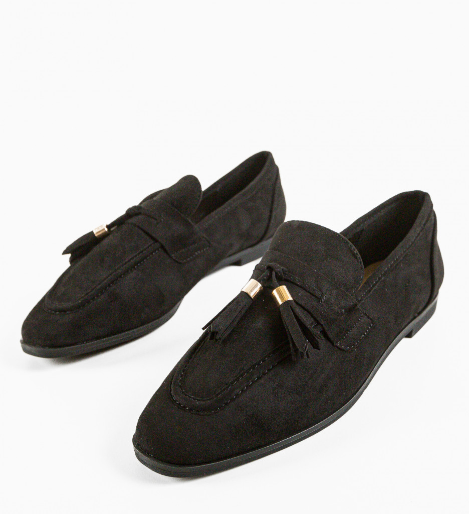 Pantofi Casual Dama Lusintia Negri | Stil & Confort - imagine 6