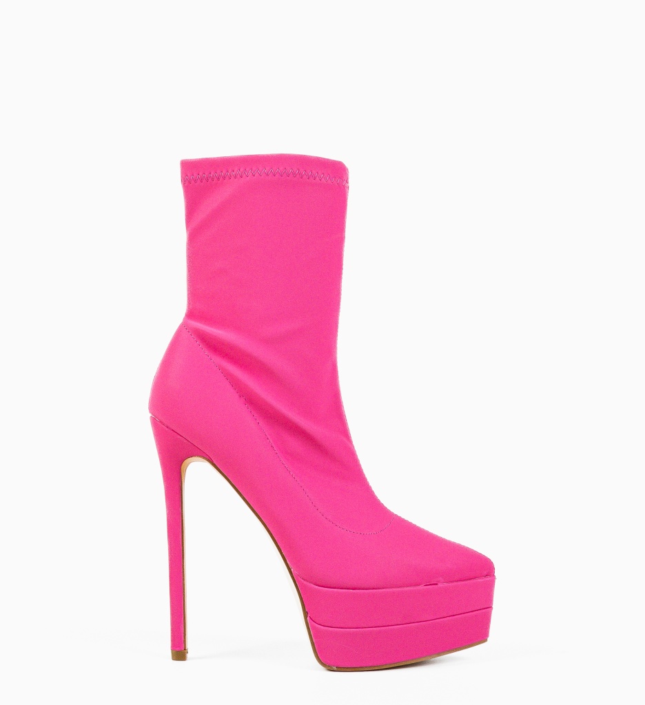 Botine Dama Kato Fuchsia - Eleganță și Stil - imagine 4