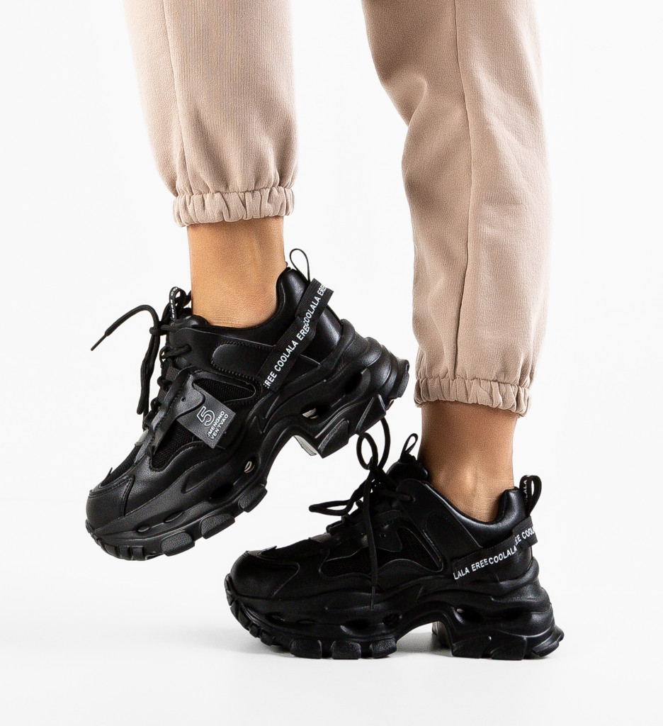 Sneakers Ryelya Negri | Confort și Stil - imagine 3