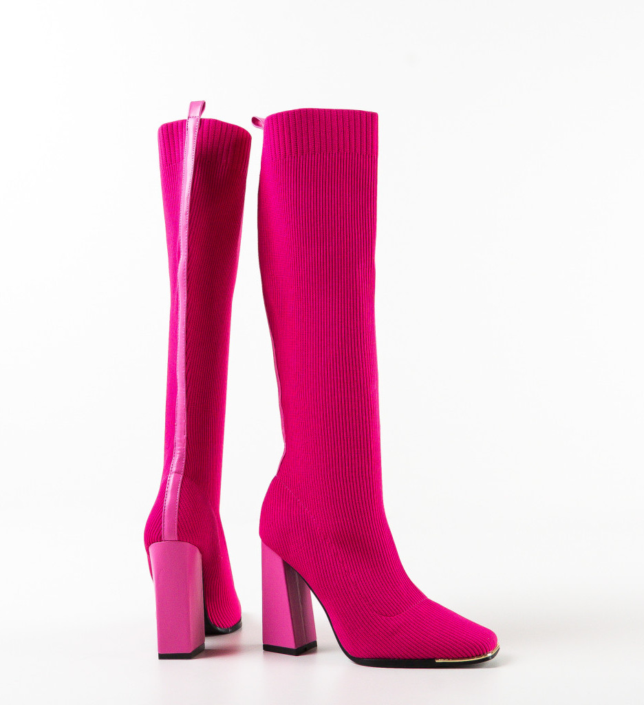Cizme Dama Joely Fuchsia | Stil și Confort - imagine 7