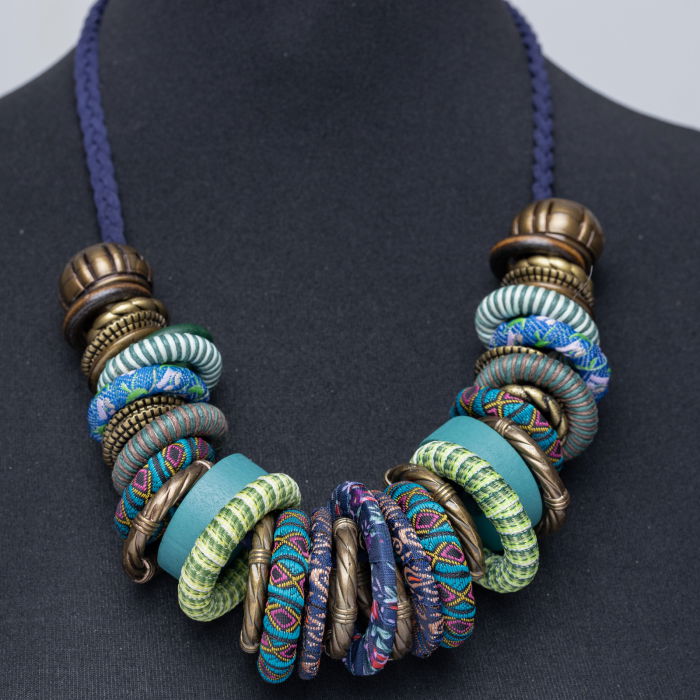 Colier Turcoaz Shopika - Design Boho Elegant