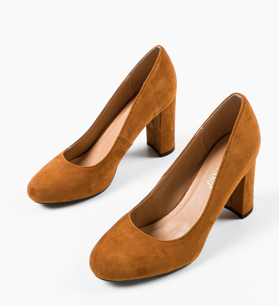 Pantofi dama Kian Camel - Eleganță și Stil - imagine 4