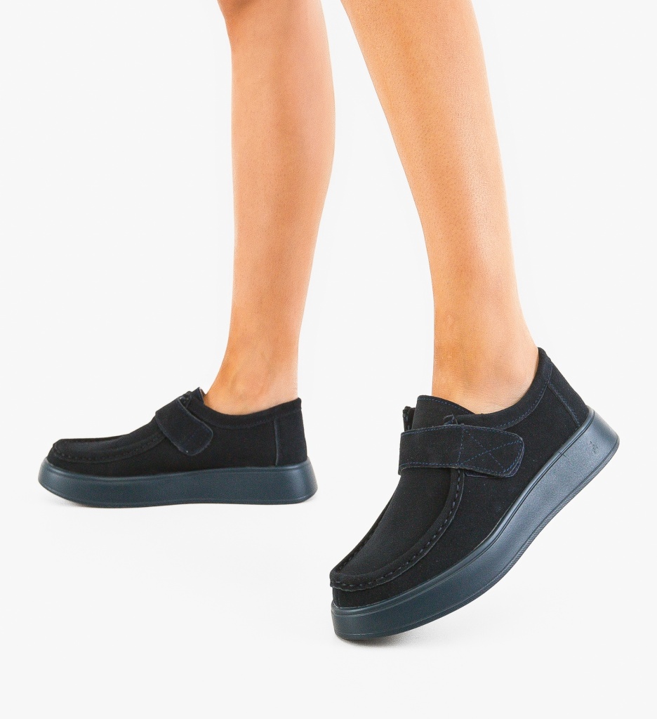 Pantofi Casual Lina Bleumarin - Confort Asigurat - imagine 4