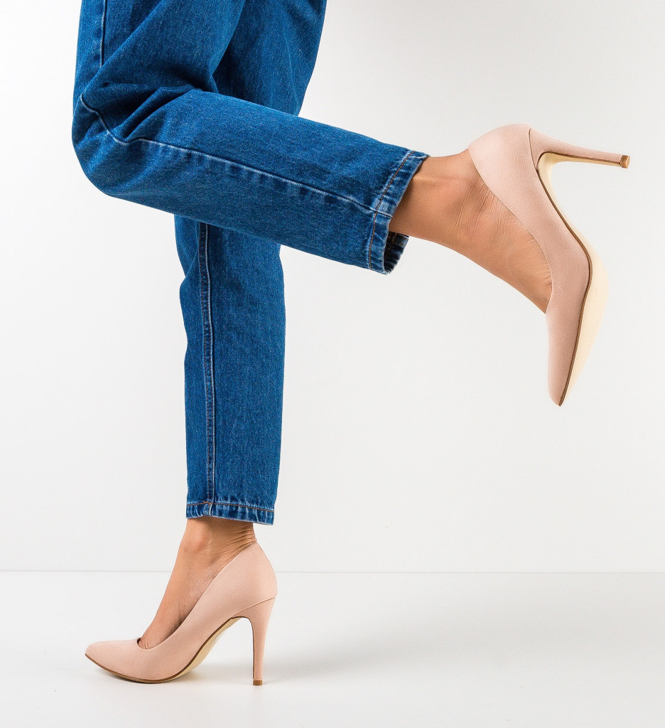 Pantofi Nimrah Bej | Eleganți și Versatili - imagine 2