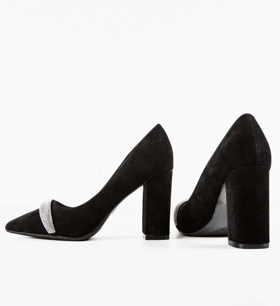 Pantofi dama Potte Negri - Eleganță și Confort - imagine 7