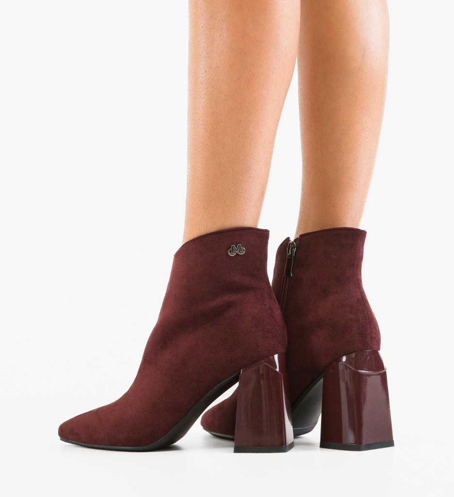 Botine Dama Magta Grena | Eleganță și Stil