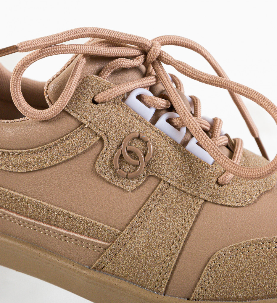 Sneakers Dystrilor Bej 2 - Confort și Stil - imagine 4
