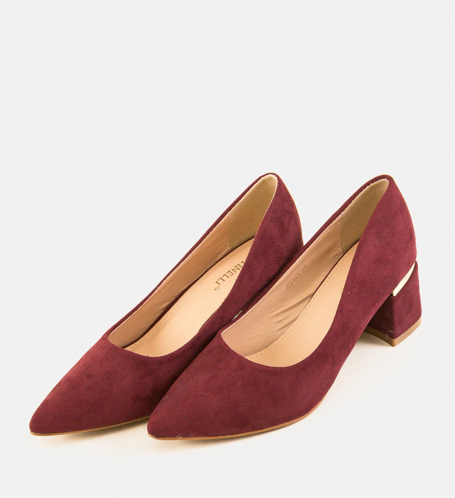 Hazmelo Pantofi Grena - Eleganță la fiecare pas - imagine 6