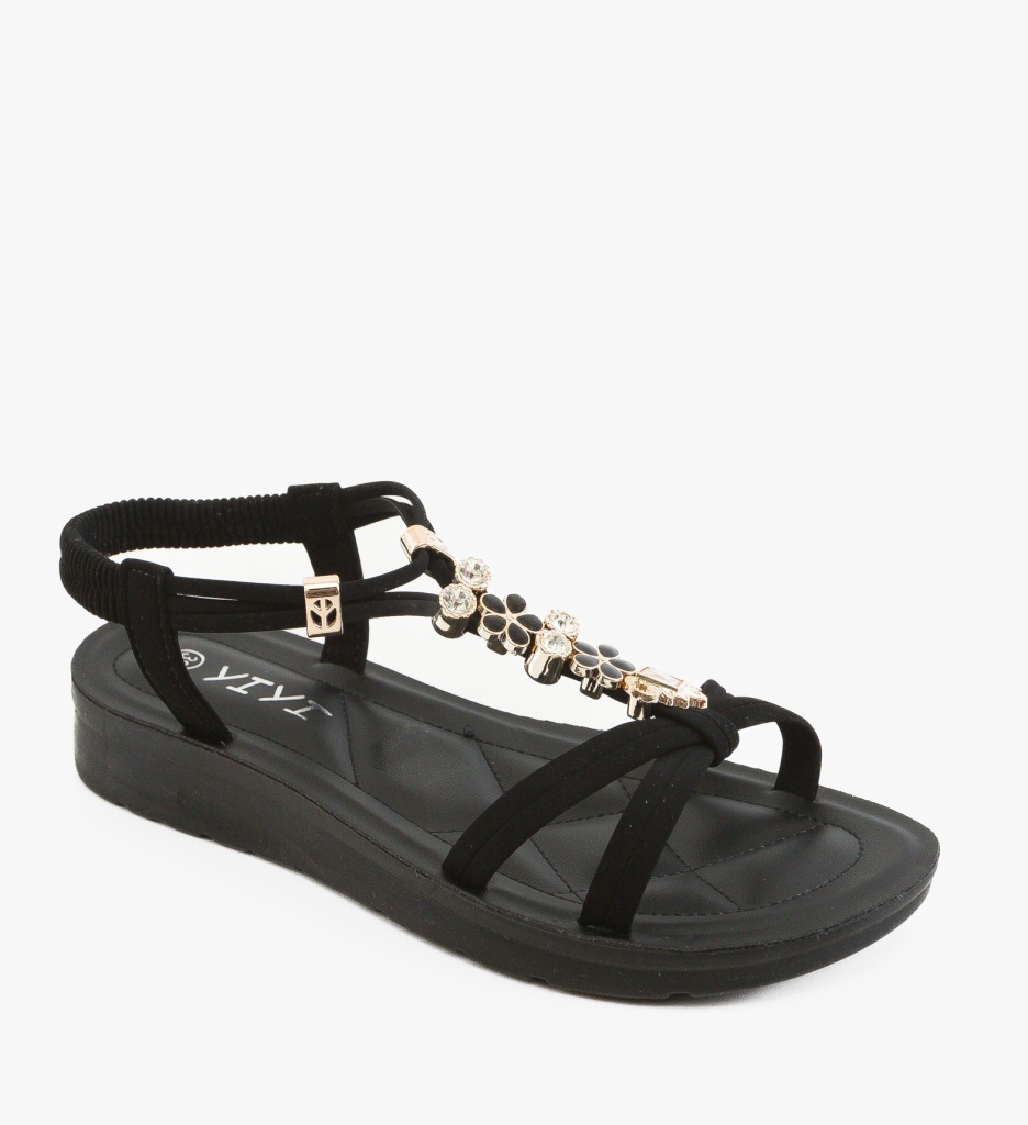 Sandale Dama Nana Negre - Eleganta si Confort - imagine 6