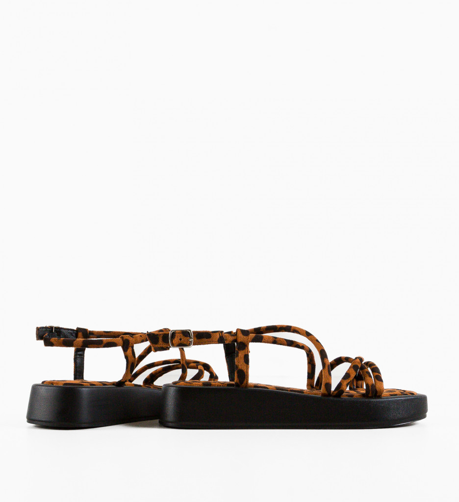 Sandale Dama Ayers Animal Print - Eleganță și Stil - imagine 5