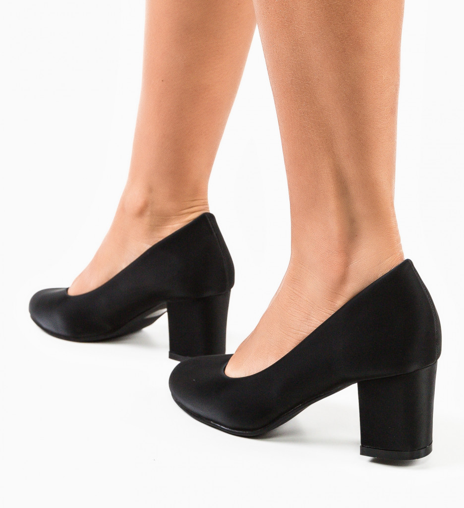 Pantofi Pozal Negri - Eleganță și Stil