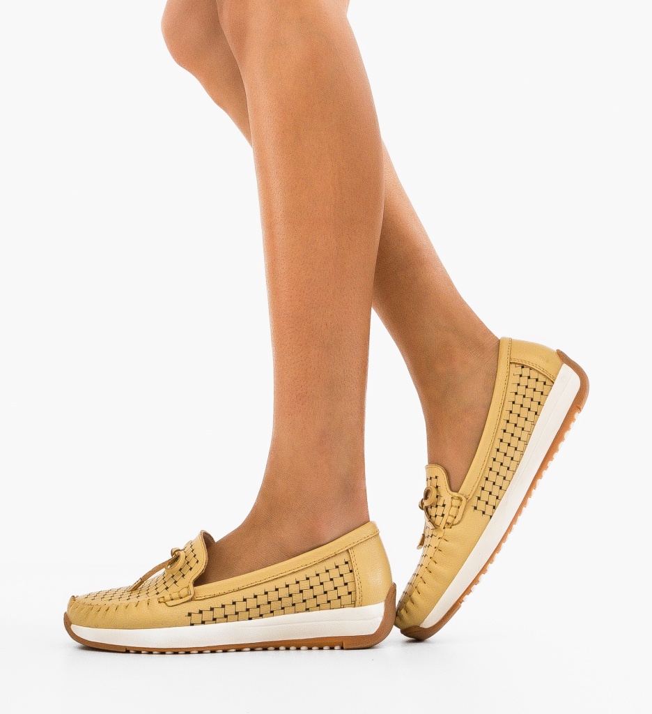 Espadrile Dama Eregion Galbene - Confort & Stil - imagine 4