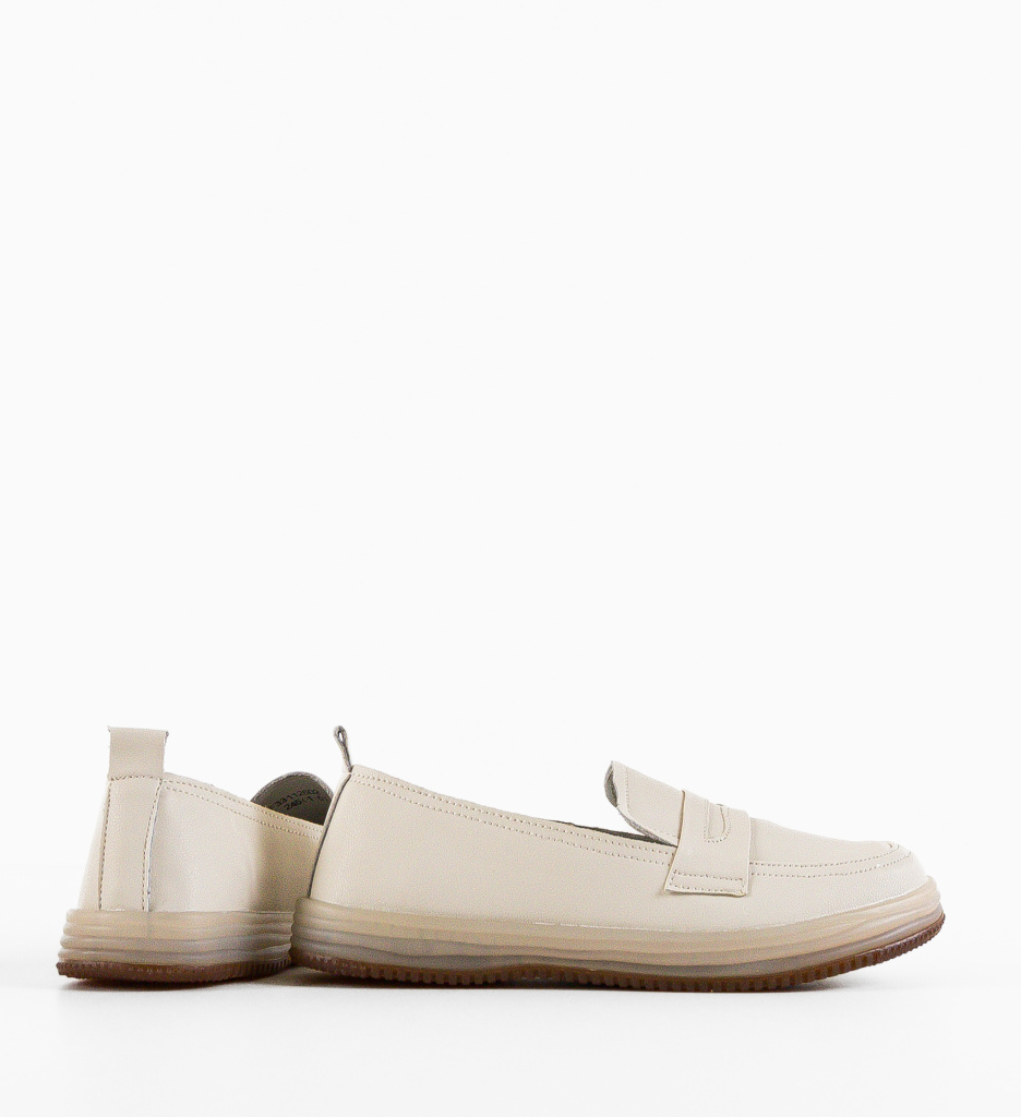 Pantofi Casual Taqqiq Bej | Confort și Stil - imagine 5