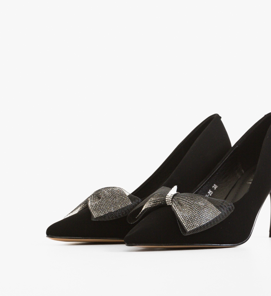 Pantofi Dama Helbert Negri | Eleganță și Stil - imagine 5