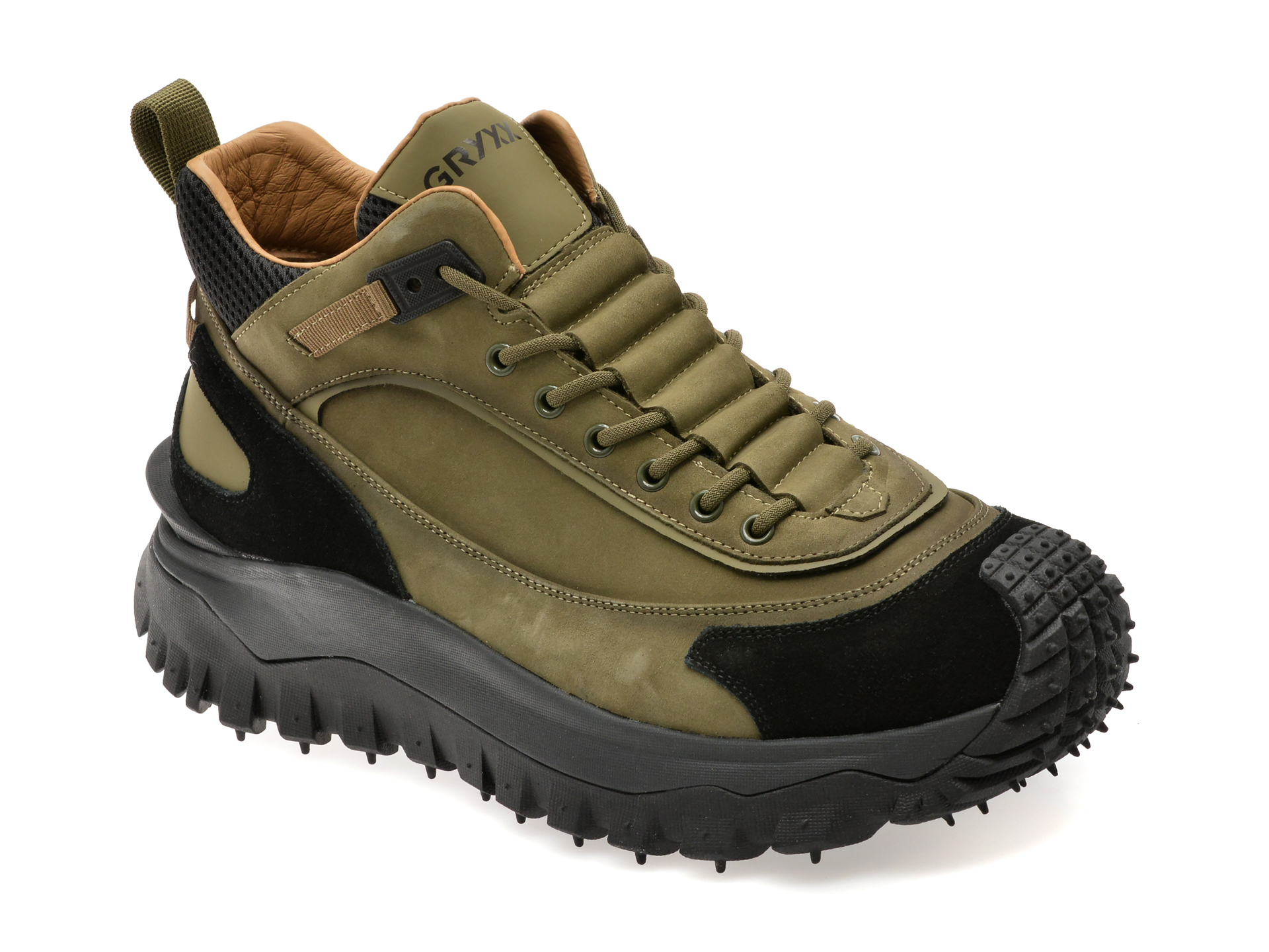 Ghete Gryxx Kaki | Stil si Durabilitate Piele