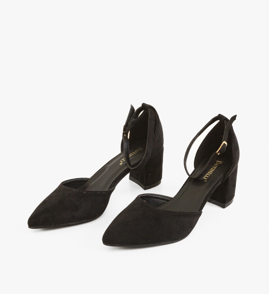 Pantofi Dama Lyleyo Negri Eleganți - imagine 4