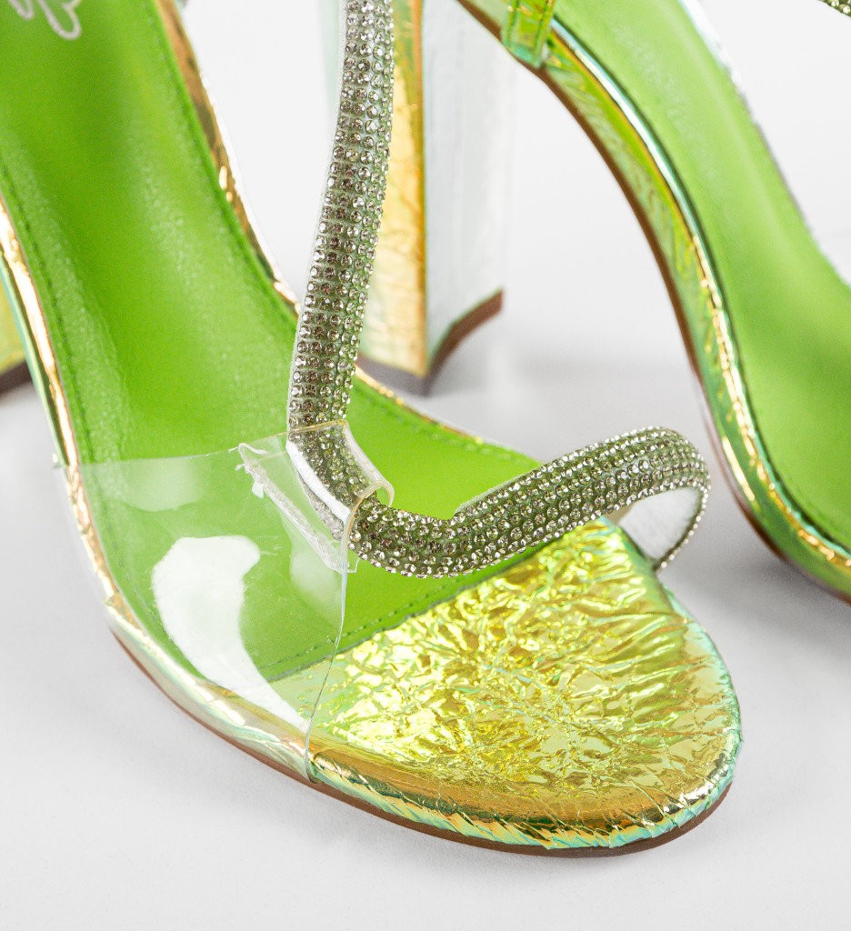 Sandale Kefilwe Verde - Stil si Eleganta - imagine 6