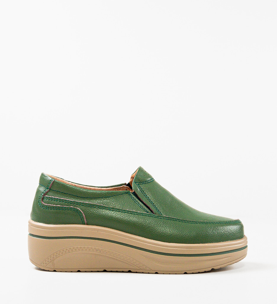 Pantofi Casual Rankin Verzi - Confort & Stil - imagine 4