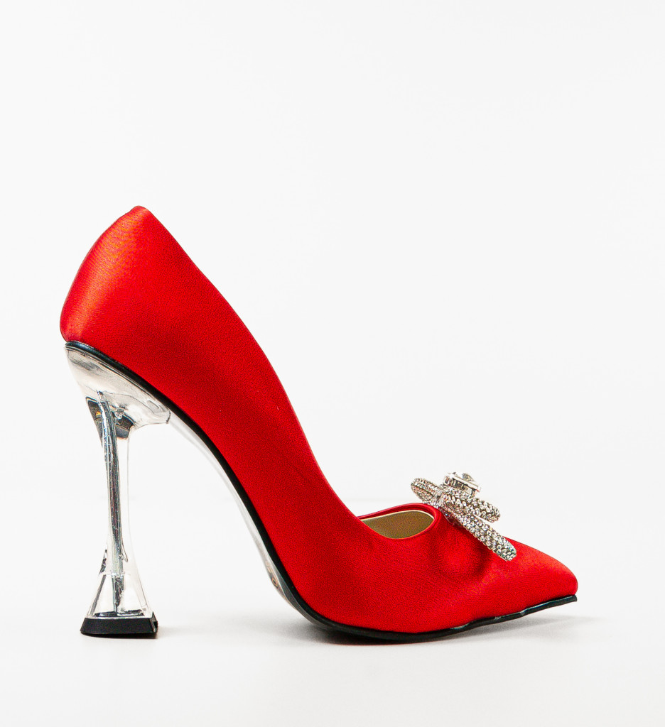 Pantofi Toc Lelery Rosii - Eleganță și Stil - imagine 5