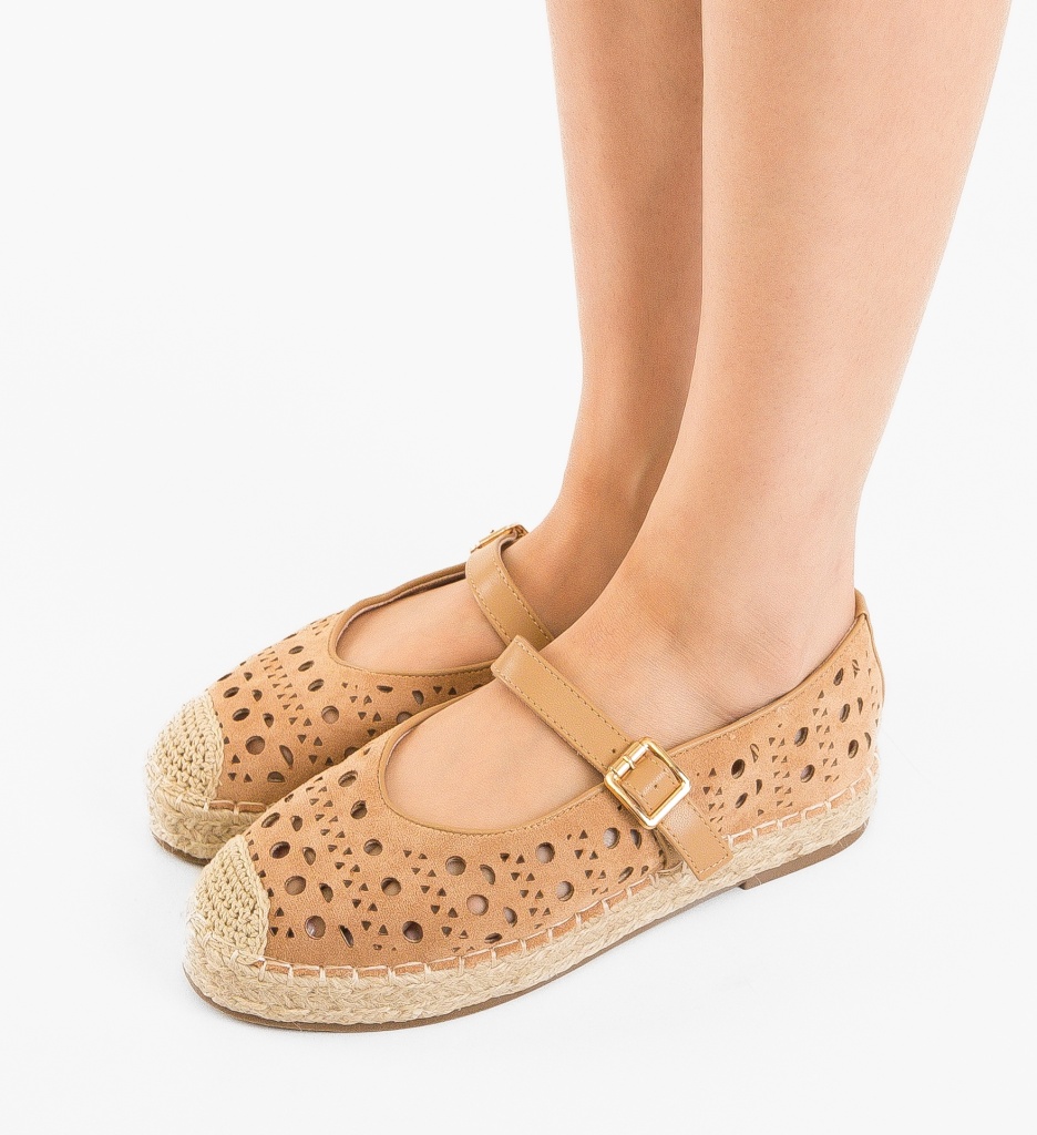 Espadrile Dama Richie Camel | Confort și Stil - imagine 3