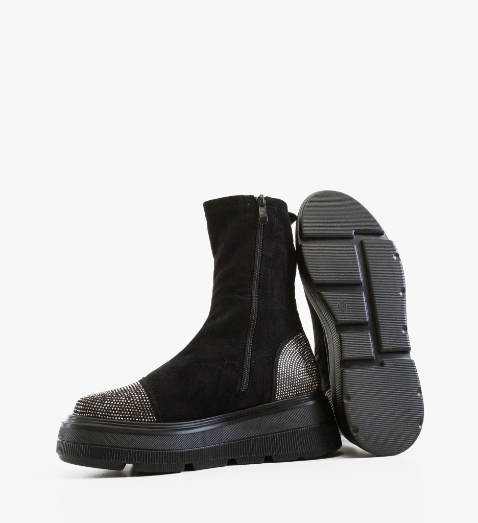 Ghete Dama Boomer Negre | Stil și Confort - imagine 5