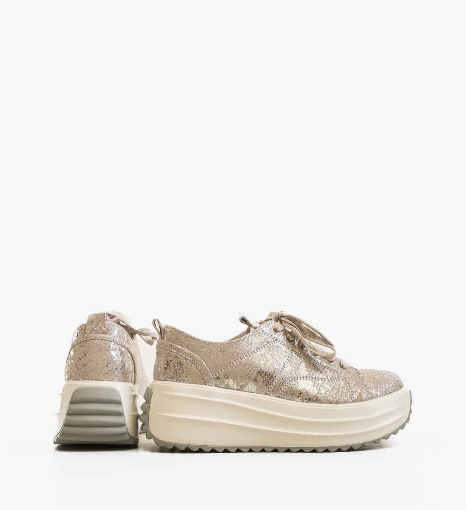 Pantofi Myhos Argintii - Stil Urban Elegant - imagine 6