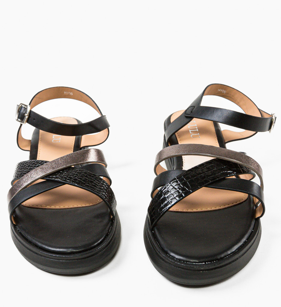 Sandale Nynar Negre - Eleganță și Confort - imagine 6