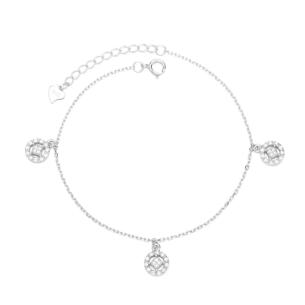 Brățară Argint 925 Haifeng Elegantă Placată cu Rodiu
