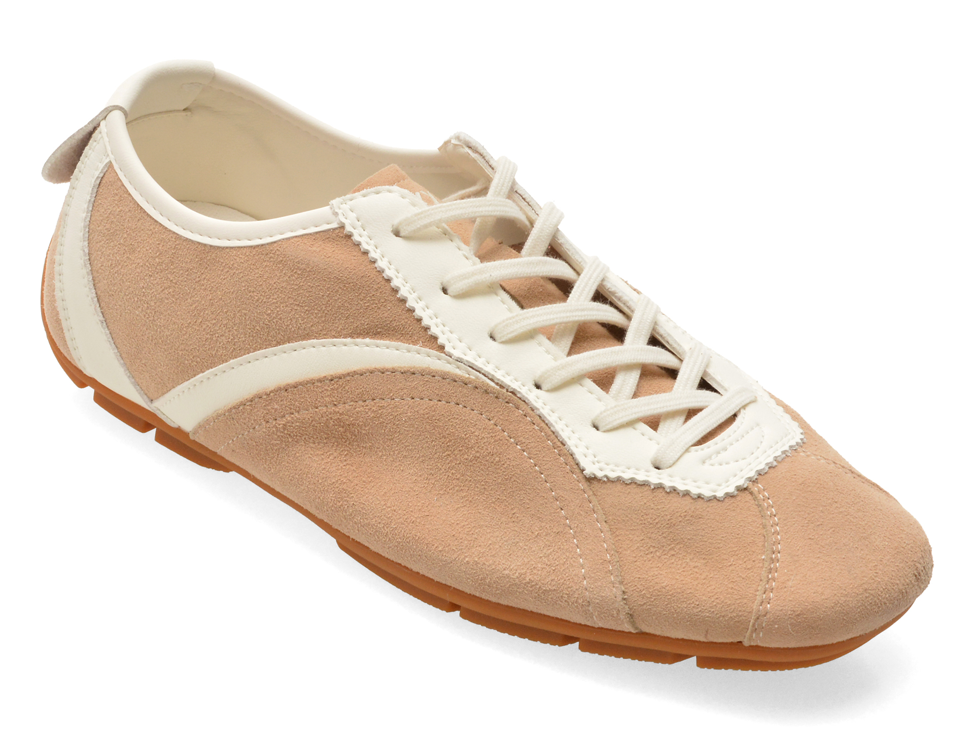 Pantofi Sport GRYXX Bej din Piele Întoarsă