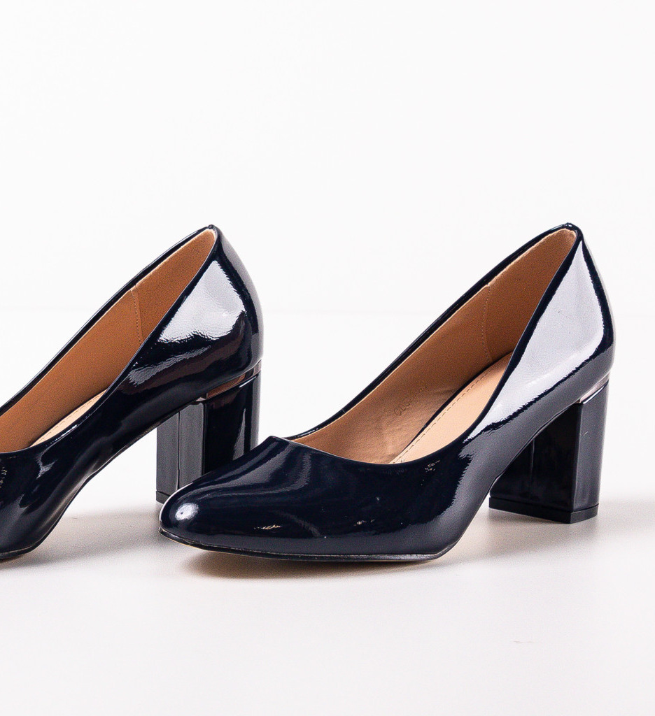 Pantofi Dama Roach Bleumarin | Eleganță și Stil - imagine 6