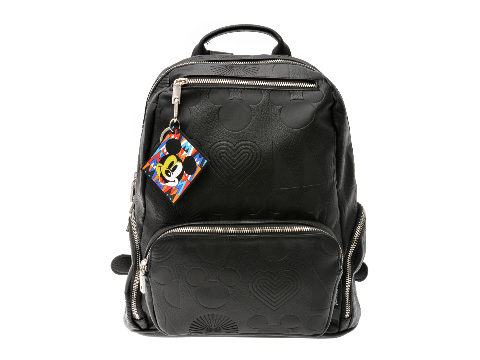 Rucsac Desigual Negru Piele Ecologică | Stil Urban