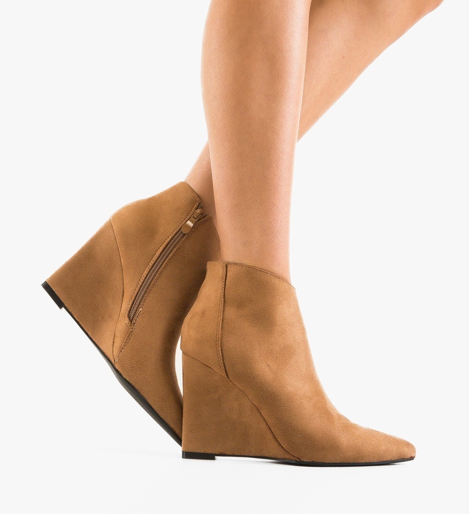 Botine Dama Patton Camel - Stil și Confort - imagine 6