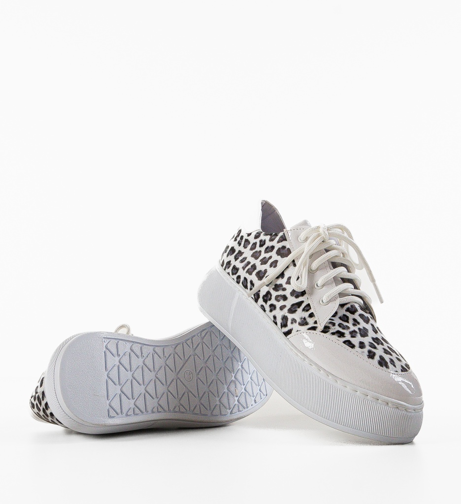 Pantofi Casual Gron Albi - Confort și Stil - imagine 6