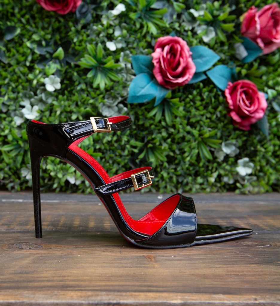 Sandale cu Toc Yara Negre - Stil si Eleganta - imagine 2