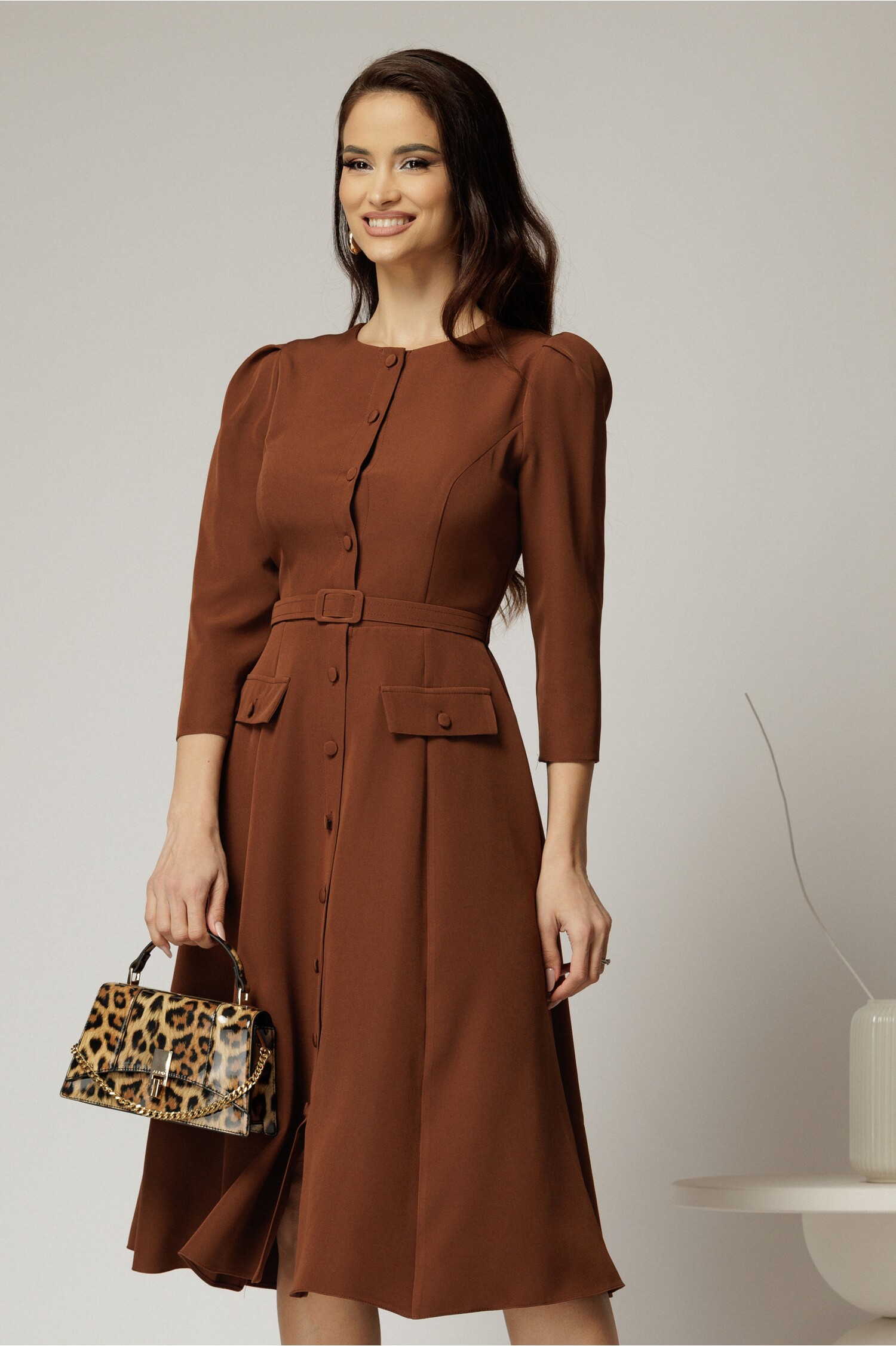 Rochie Maro Midi Clos DY Fashion - imagine 2