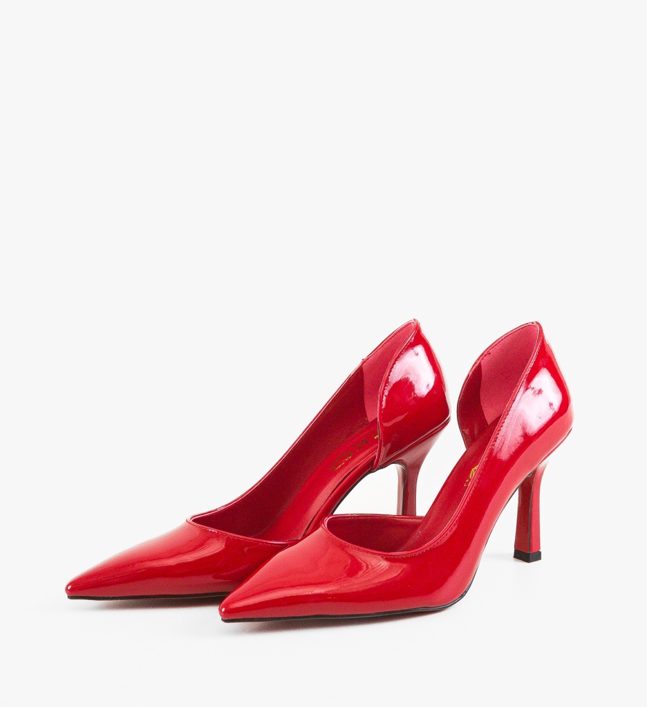 Pantofi Stiletto Dama Krol Rosii - Eleganță și Stil - imagine 5