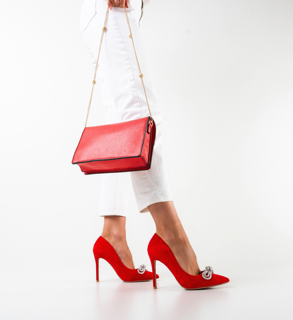 Pantofi cu Toc Roșii - Eleganță și Stil - imagine 2