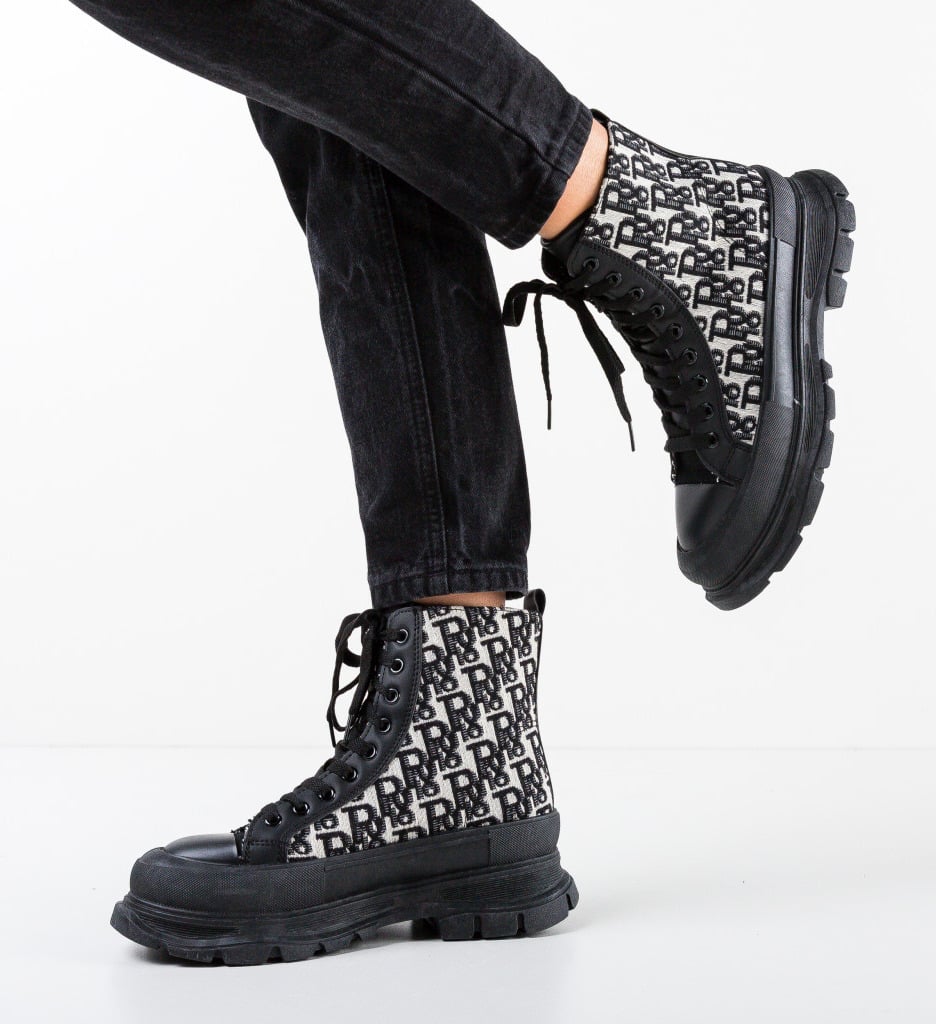 Ghete Betts Negre | Eleganță și Confort - imagine 3