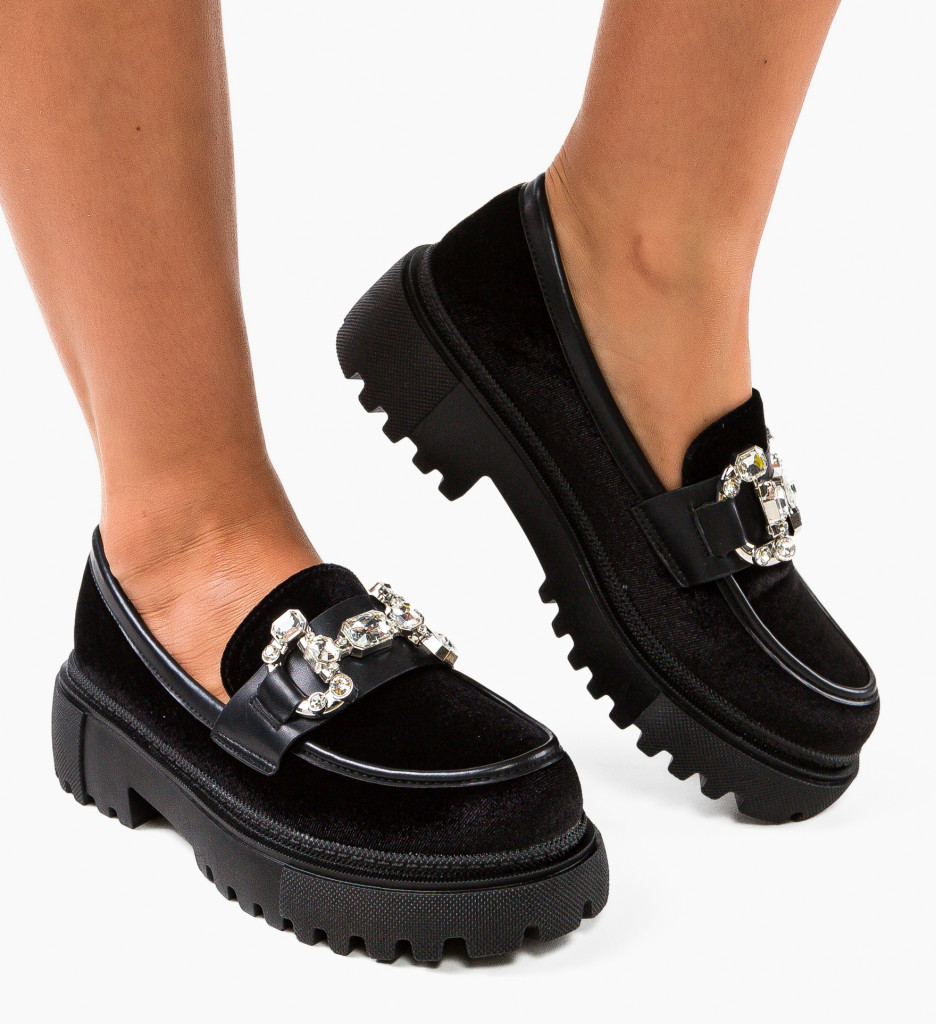 Pantofi Casual Adkins Negri | Confort și Stil