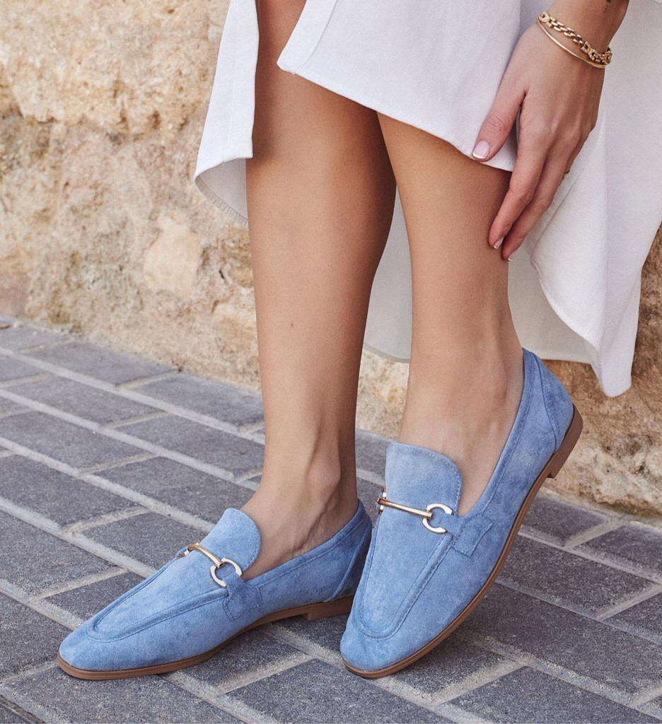 Pantofi Casual Dama Jenet Albastri - Confort și Stil