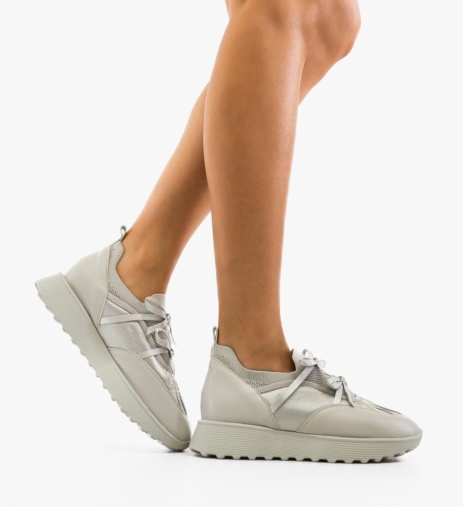 Pantofi Casual Ralph Gri - Confort & Stil Urban - imagine 5