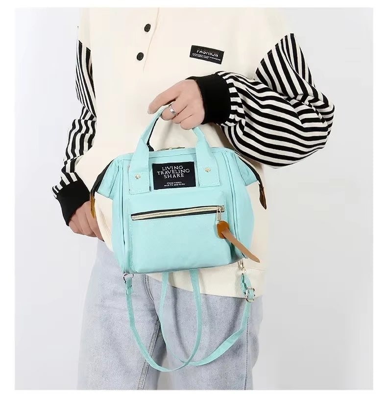 Geanta Rucsac Delis Lunaria Verde - imagine 3