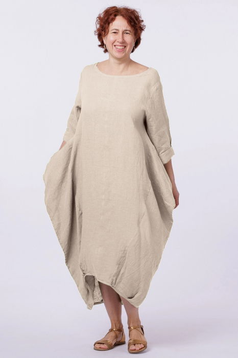 Rochie In Lalea cu Buzunare - Shopika