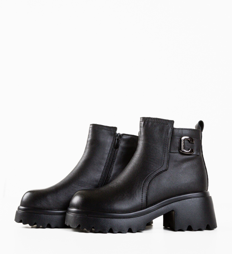 Ghete Dama Pya Negre | Eleganță Urbană - imagine 5